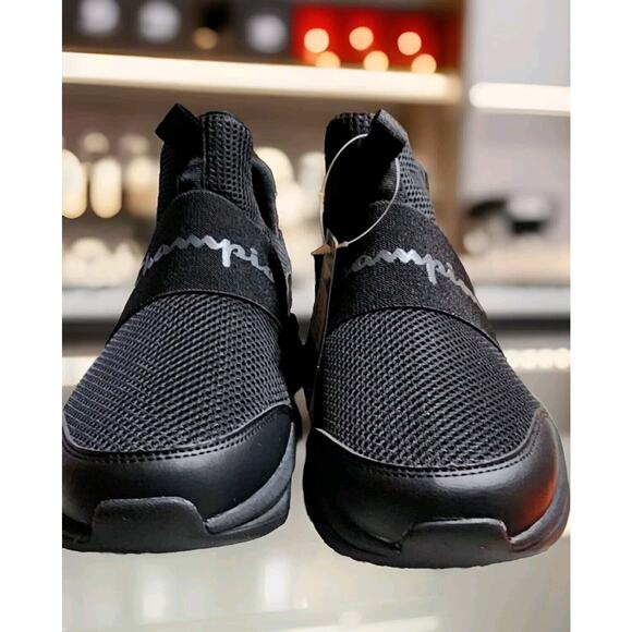 Champion Legend Lo Men's Size 10M Black/Dark Gry/Scarlet CAS10056M - Picture 4 of 8